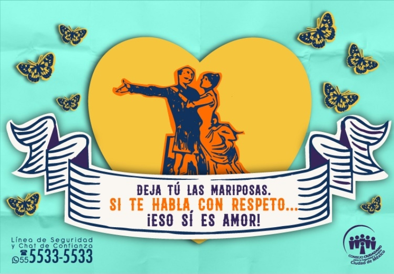 IMPULSA CONSEJO CIUDADANO CAMPAÑA “ESO SÍ ES AMOR”, PREVIO AL DÍA DEL AMOR Y LA AMISTAD